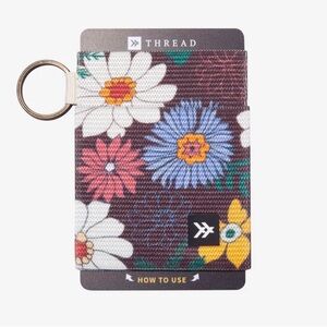 Thread Wallets: NWT Clover Elastic Wallet & Ingrid Lip Balm Holder Keychain!